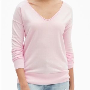 NWT Gap Drop Shoulder V-Neck Sweater XS